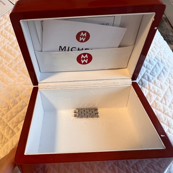 MICHELE Mini Urban Stainless Steel and Diamond Ladies Watch (N02757SS) - Picture 5 of 5